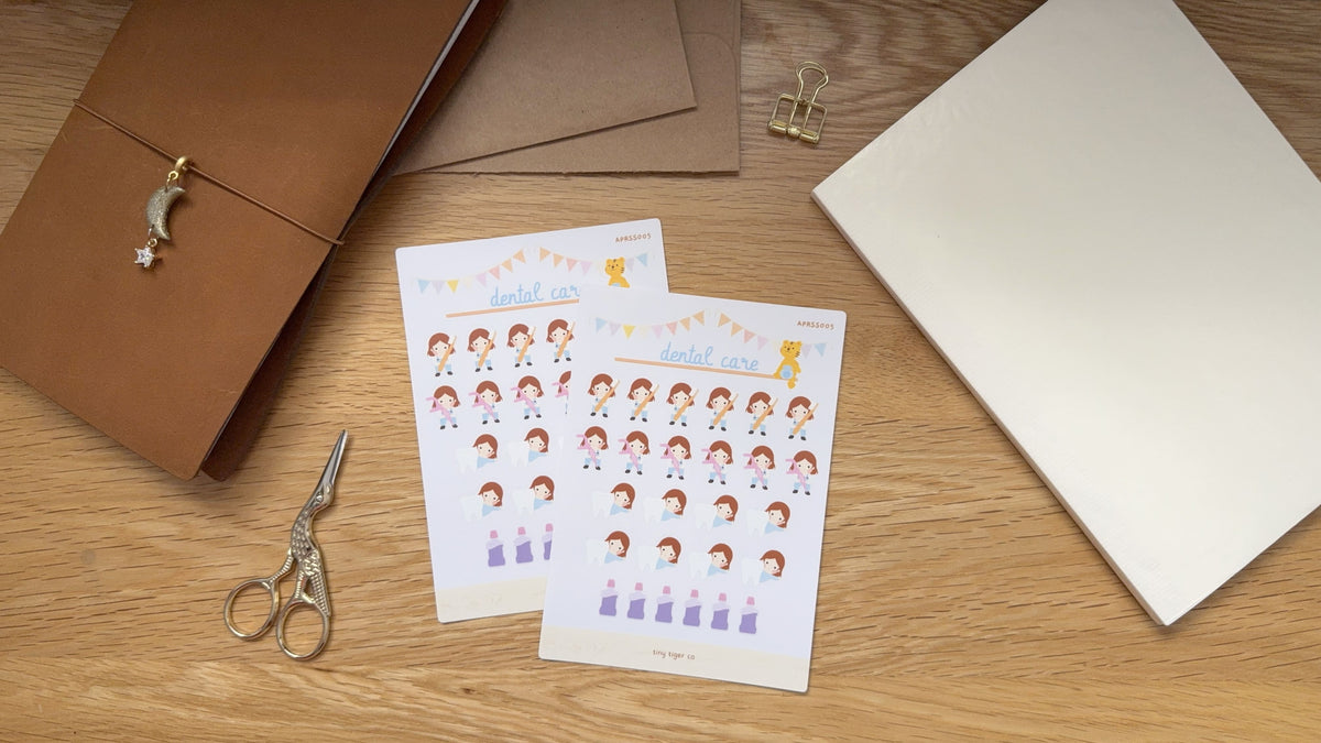 Dental Care Sticker Sheet SS005