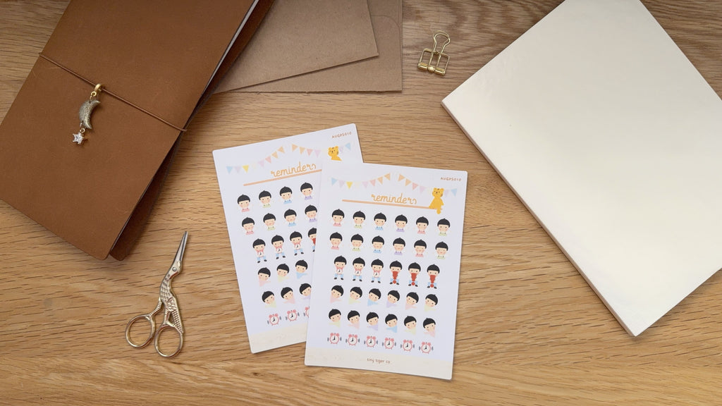 Reminders Sticker Sheet PS010