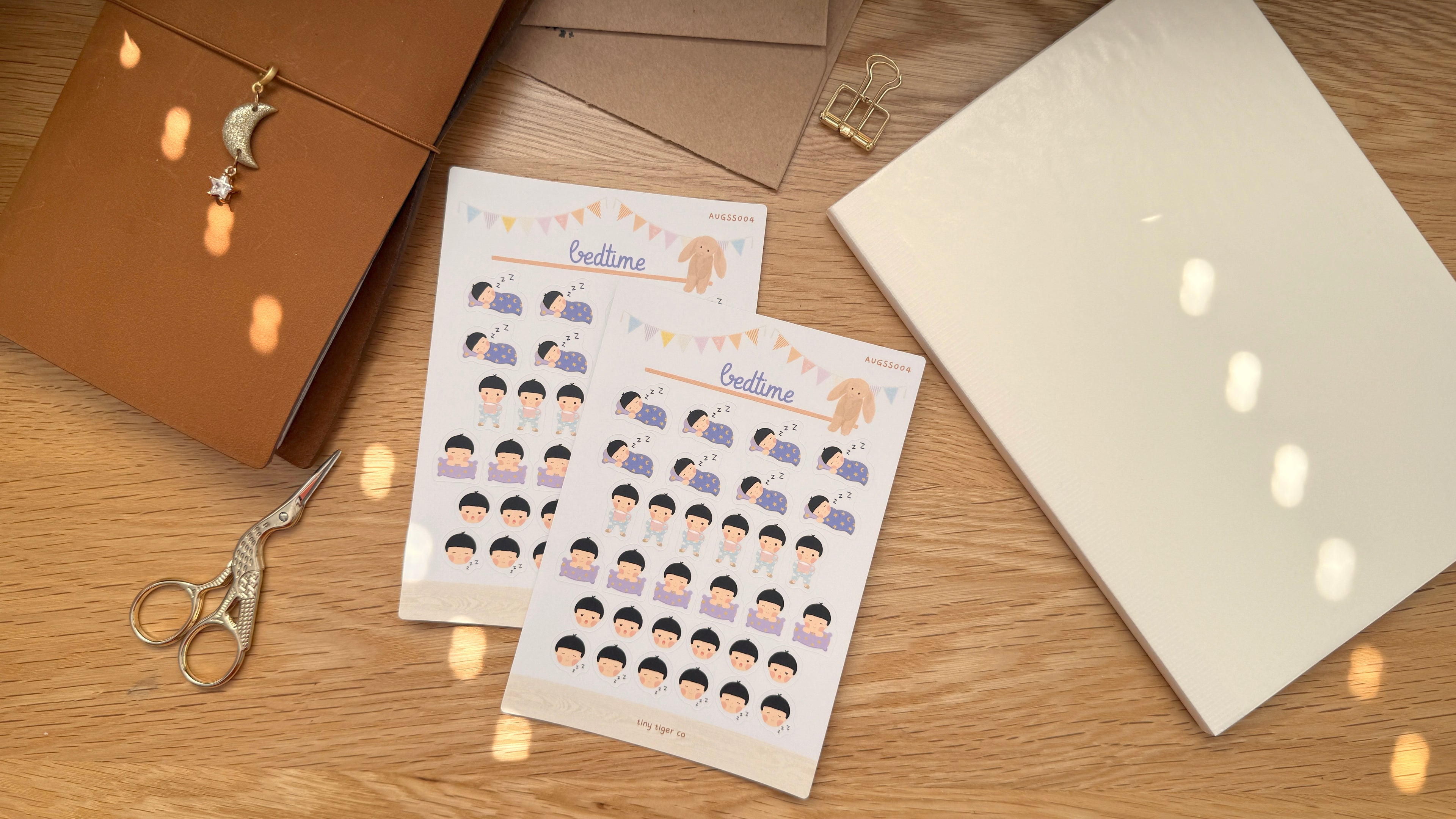 Bedtime Sticker Sheet SS004