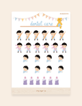 Dental Care Sticker Sheet SS005