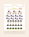 Illness Sticker Sheet SS012
