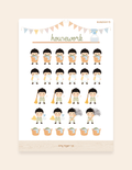 Housework Sticker Sheet SS019