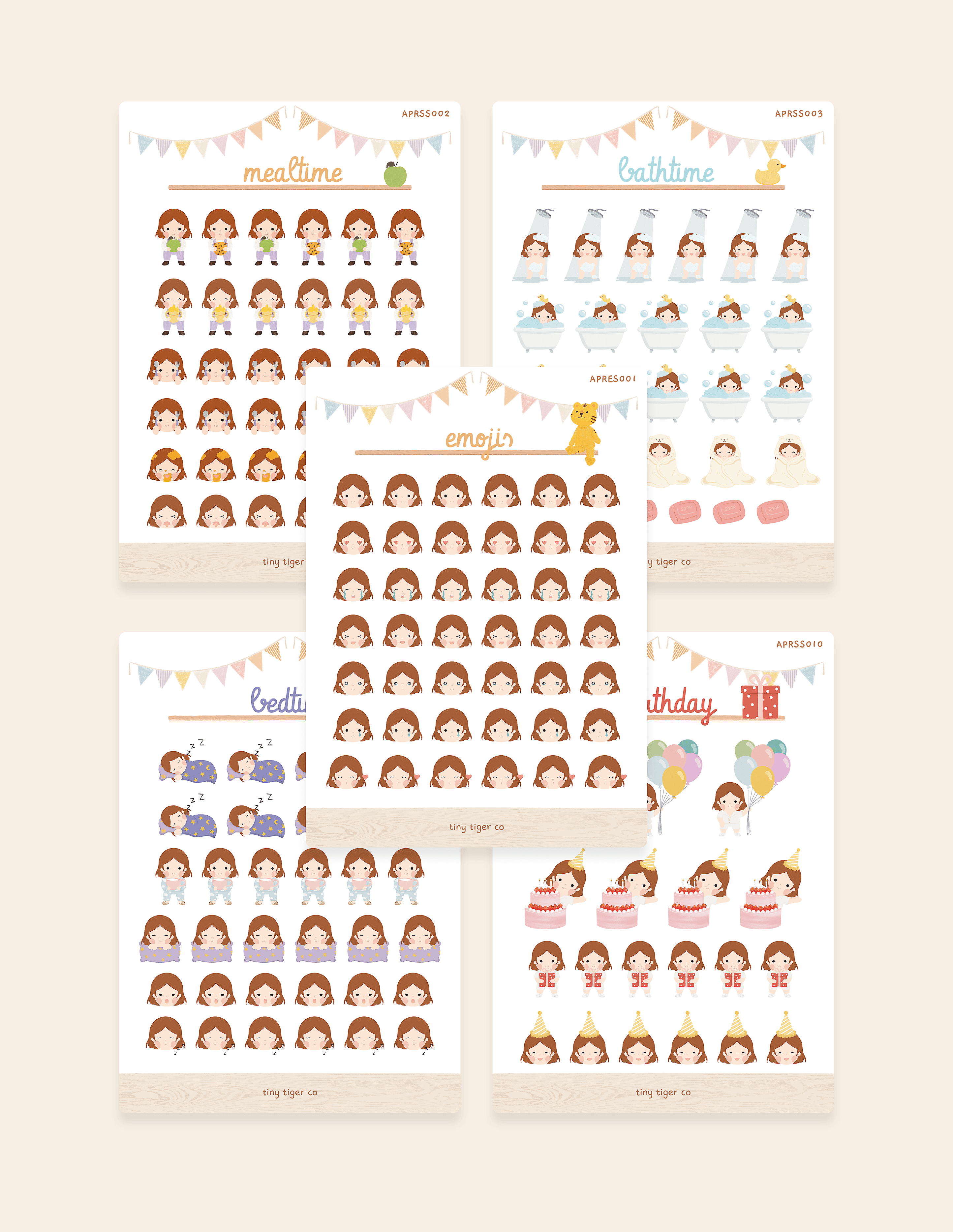 Sticker Sheet Bundle