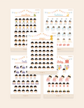 Sticker Sheet Bundle