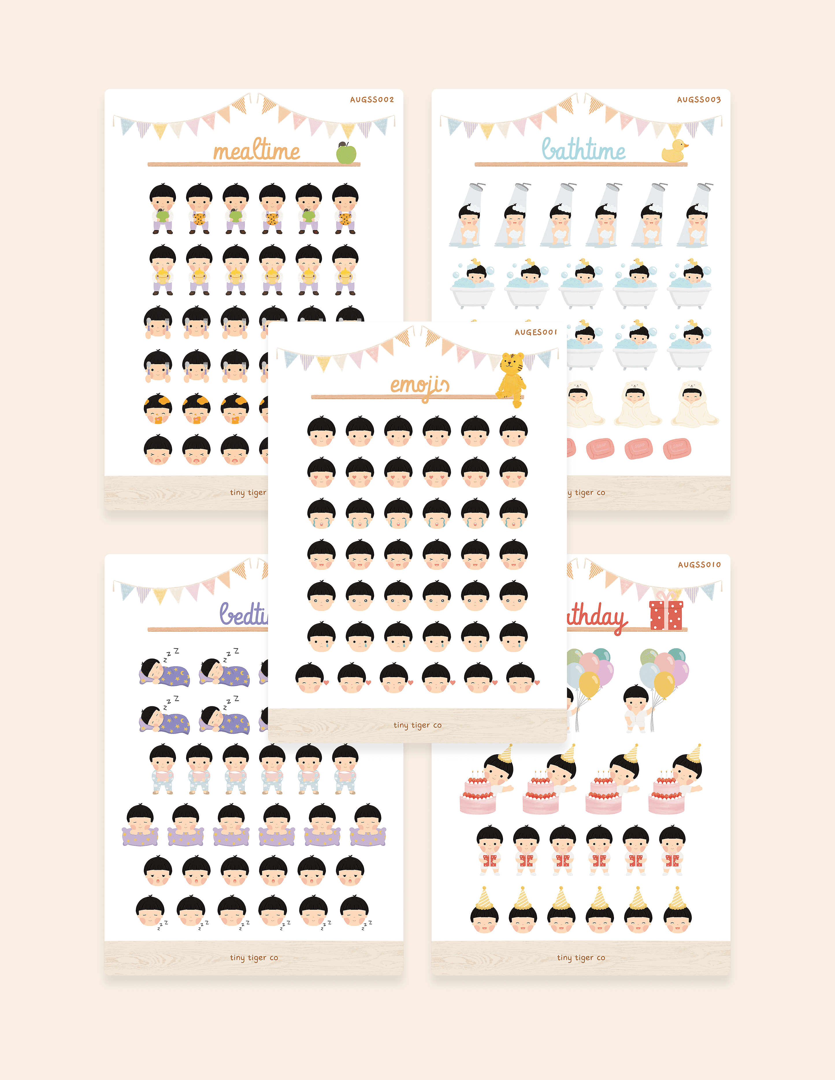 Sticker Sheet Bundle