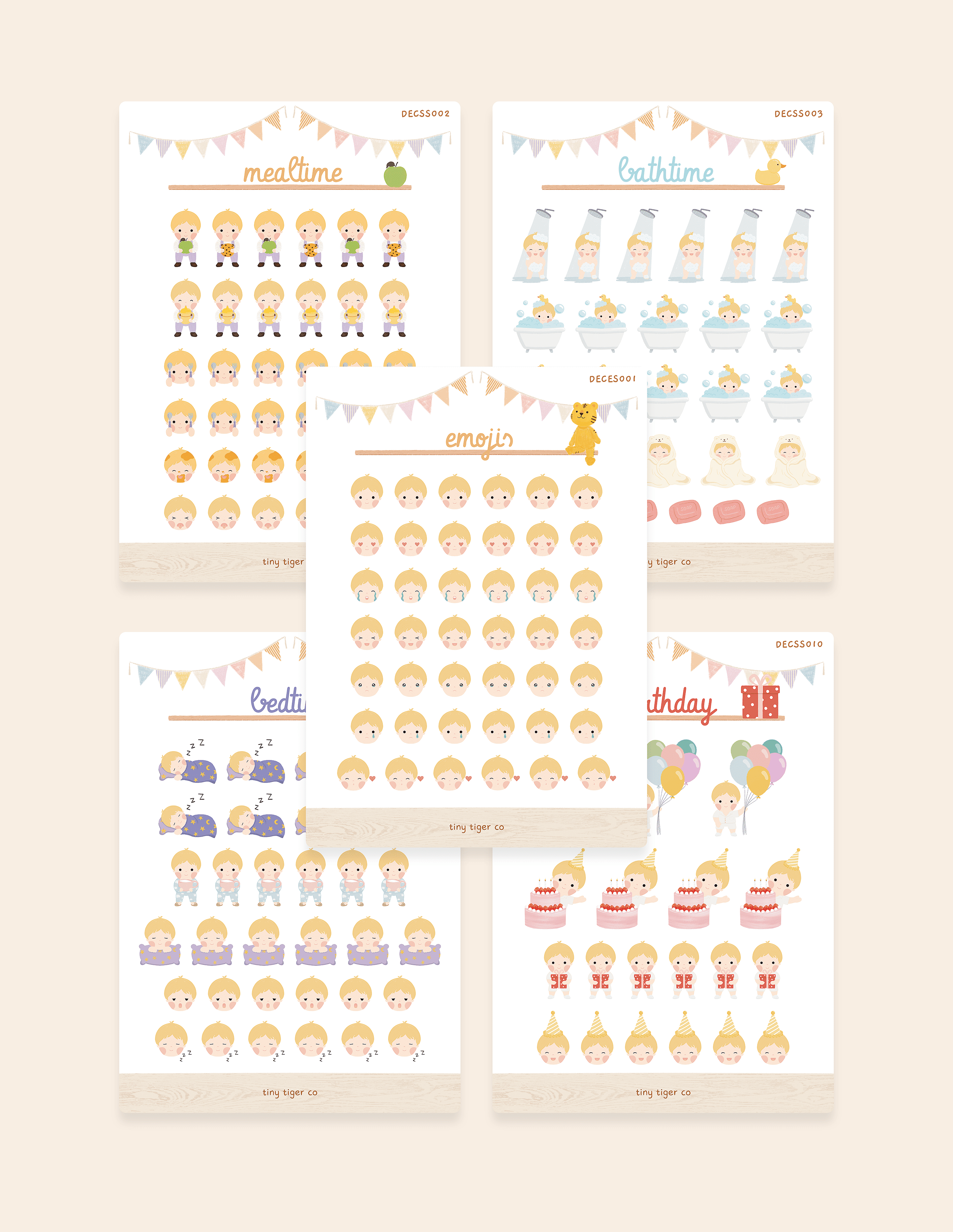 Sticker Sheet Bundle