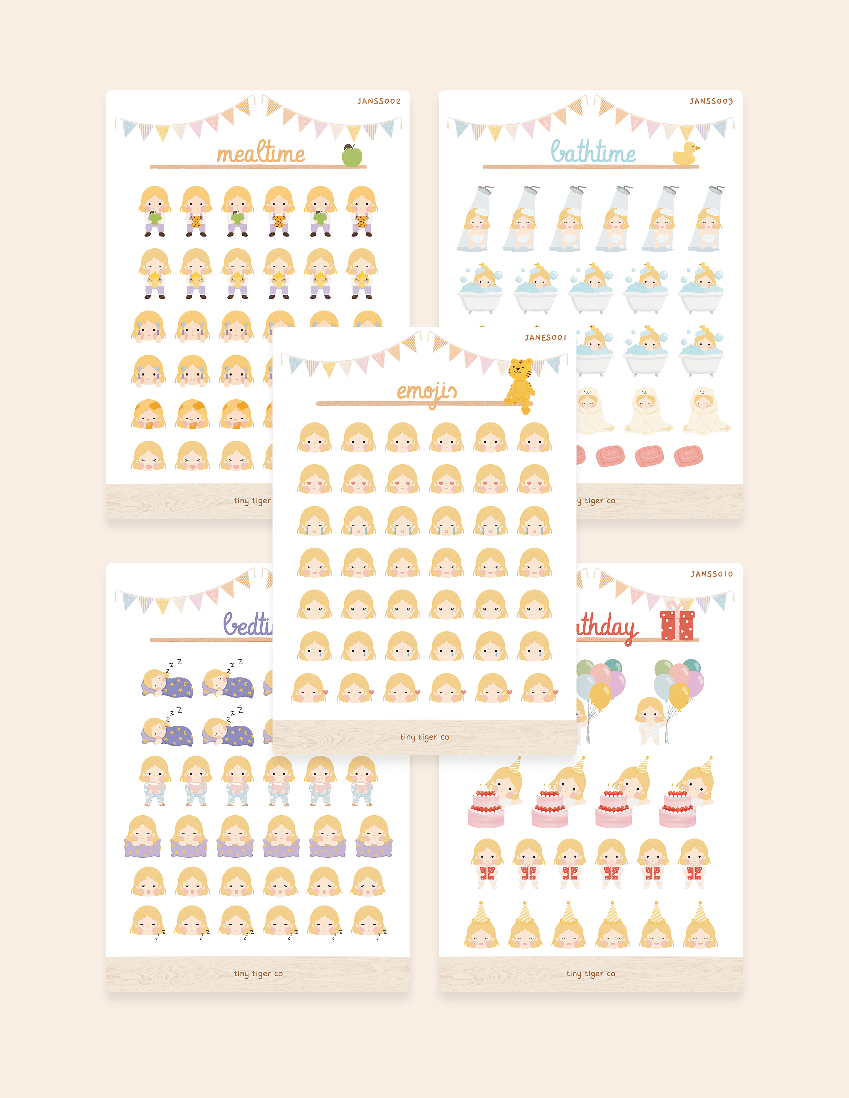 Sticker Sheet Bundle