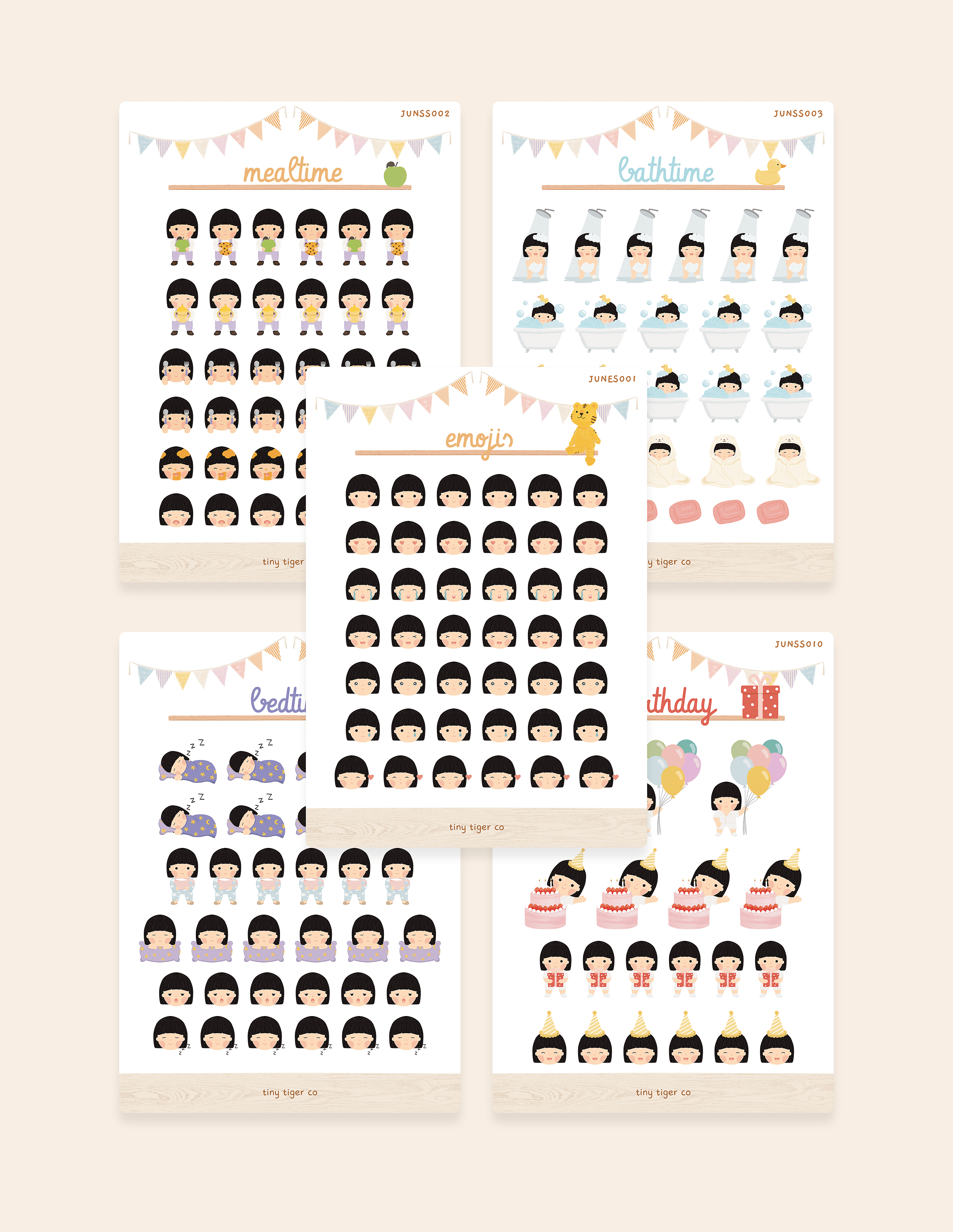 Sticker Sheet Bundle