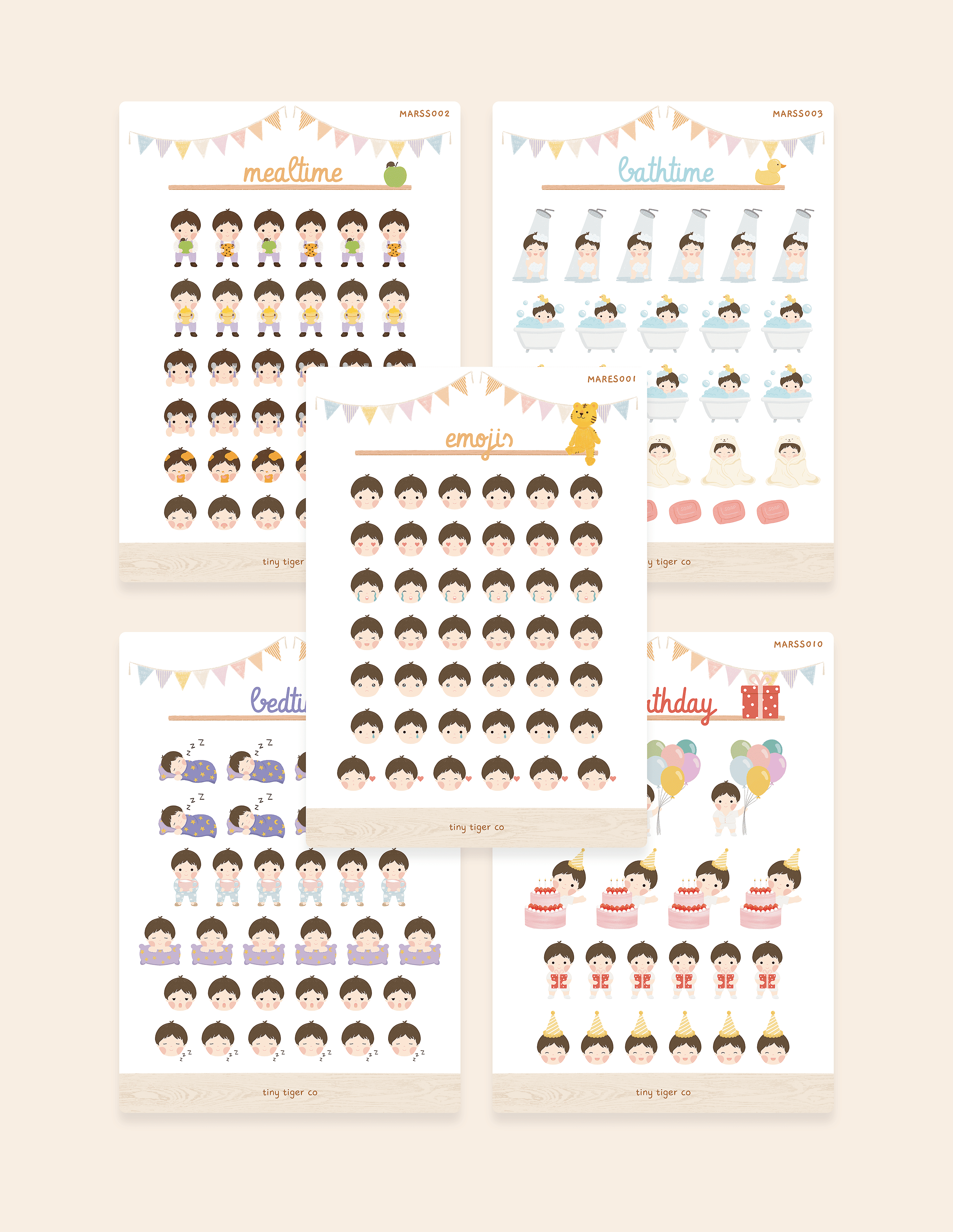 Sticker Sheet Bundle