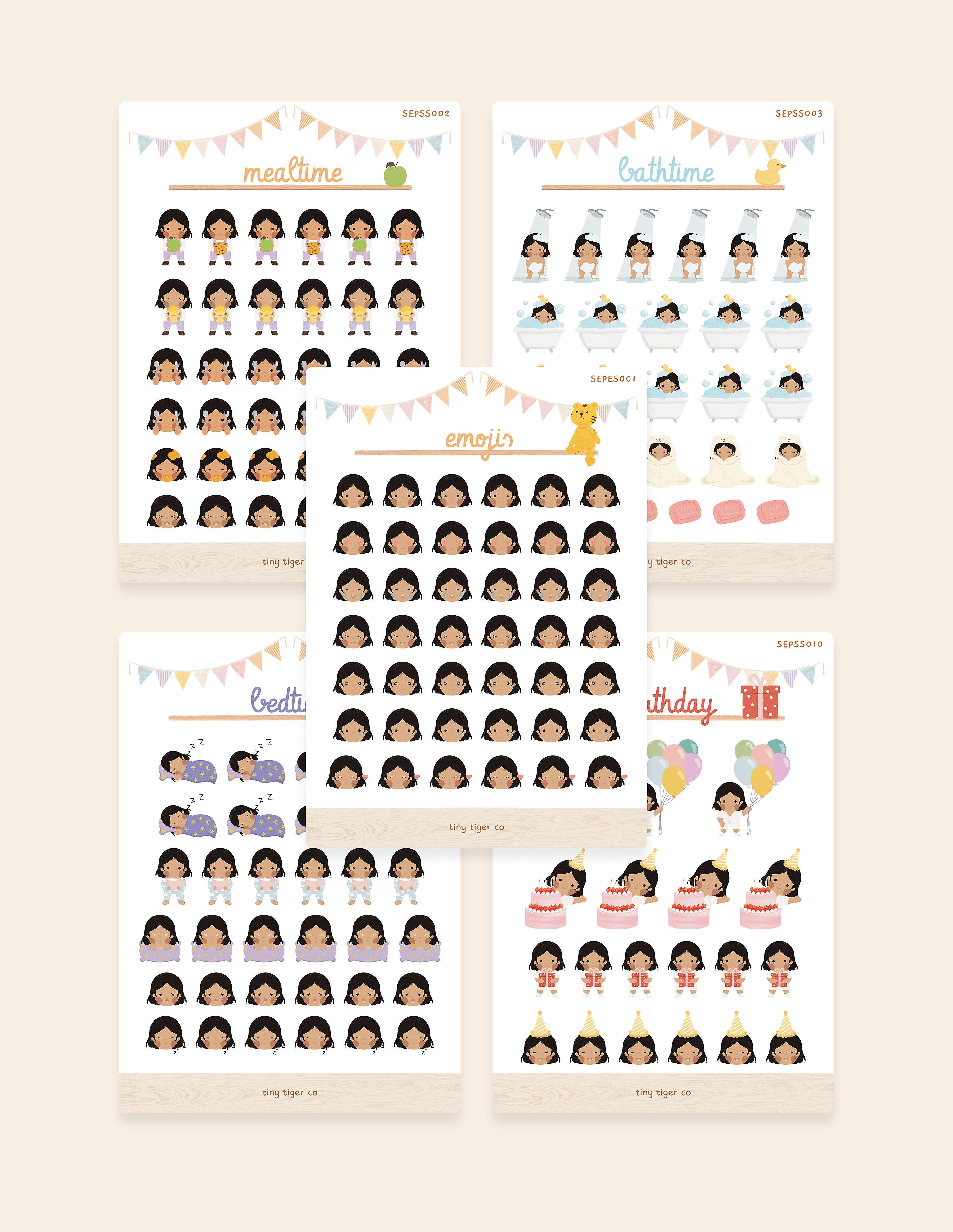 Sticker Sheet Bundle