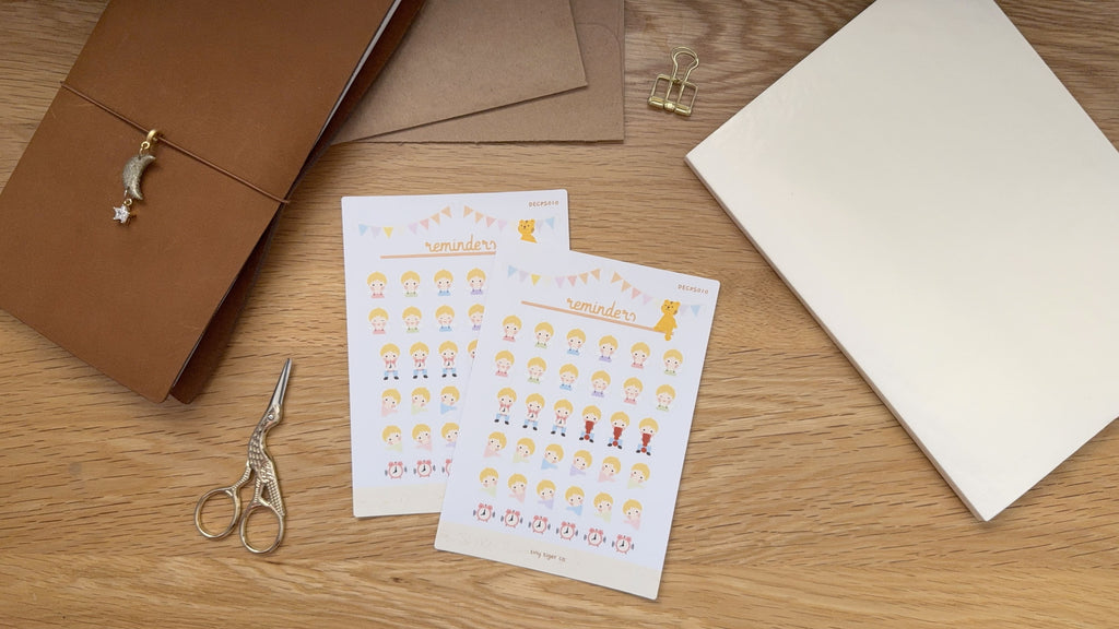 Reminders Sticker Sheet PS010
