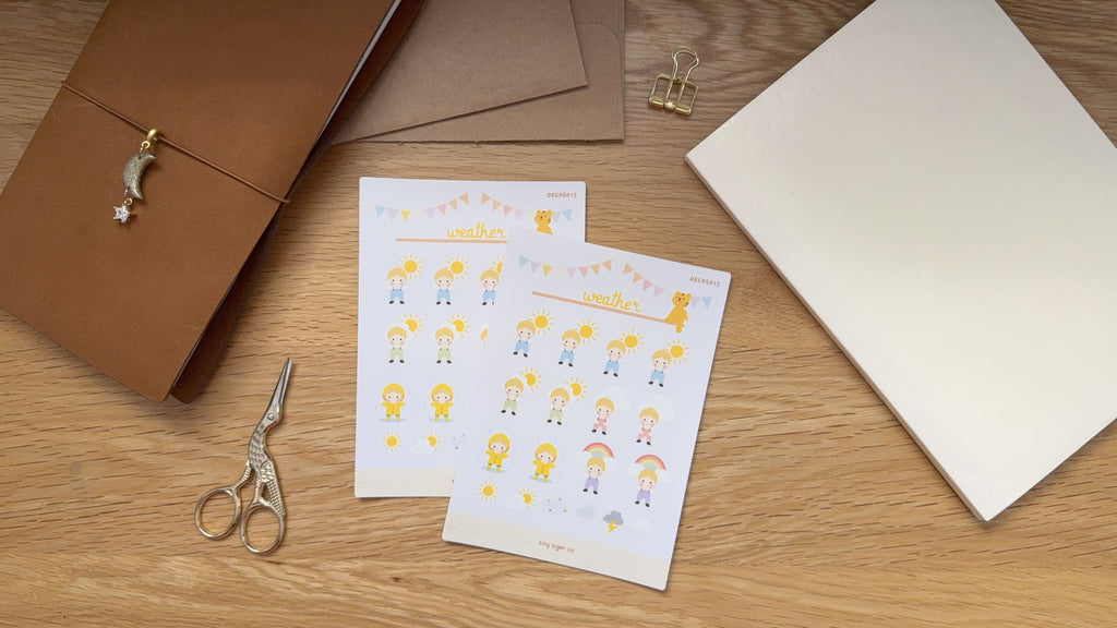 Weather Sticker Sheet PS015