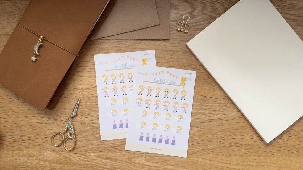 Dental Care Sticker Sheet SS005