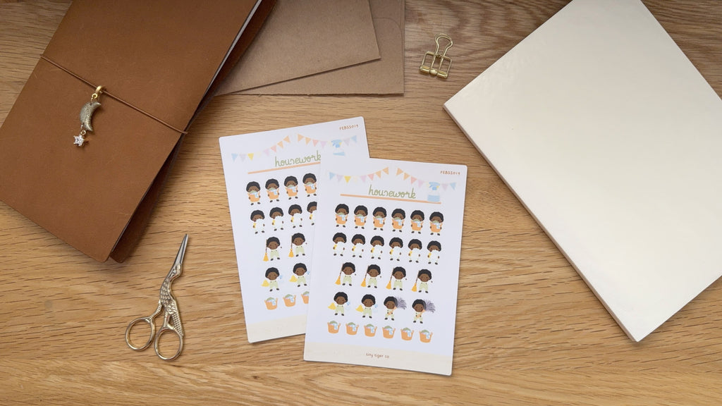 Housework Sticker Sheet SS019