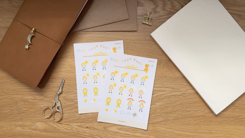 Weather Sticker Sheet PS015