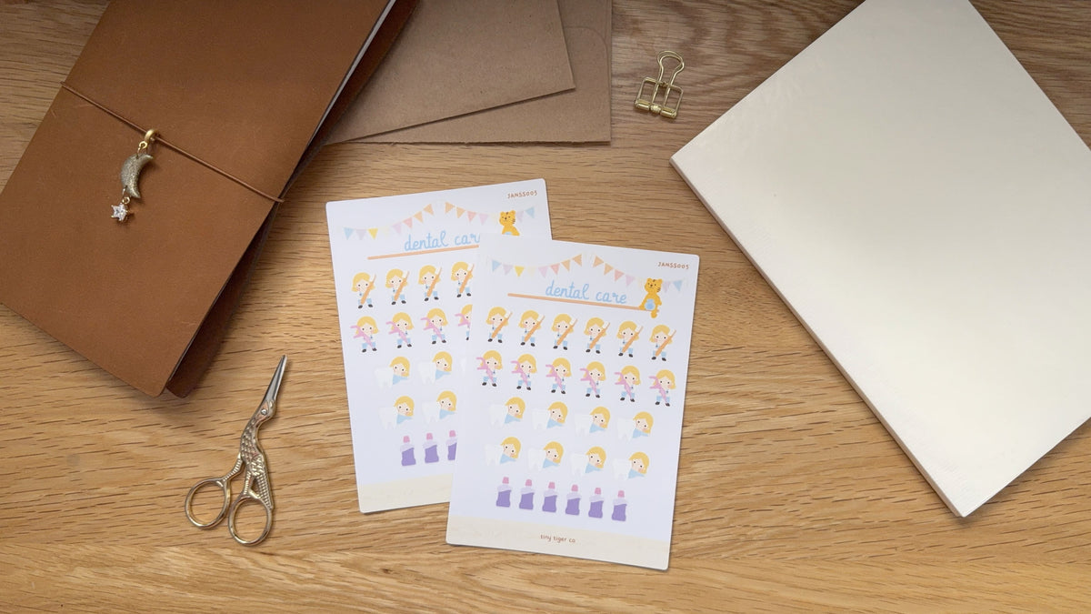 Dental Care Sticker Sheet SS005