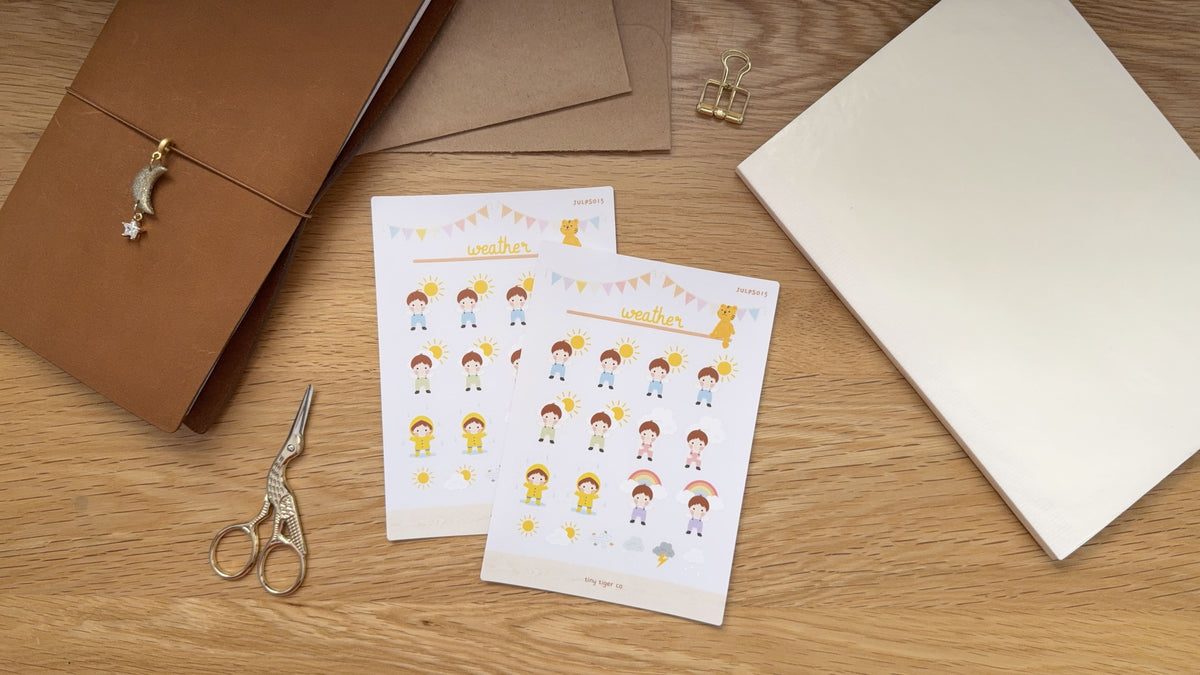Weather Sticker Sheet PS015