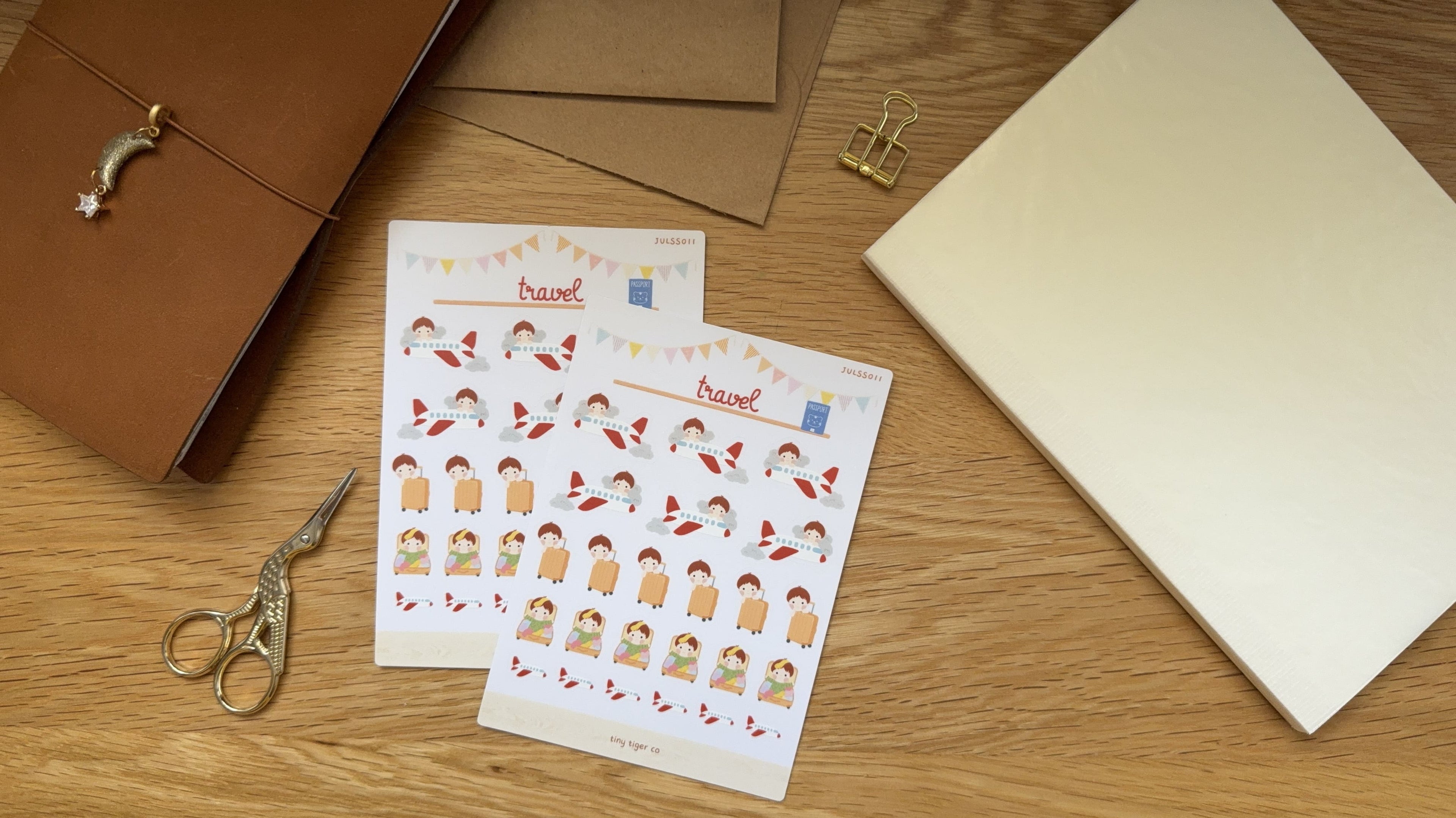 Travel Sticker Sheet SS011