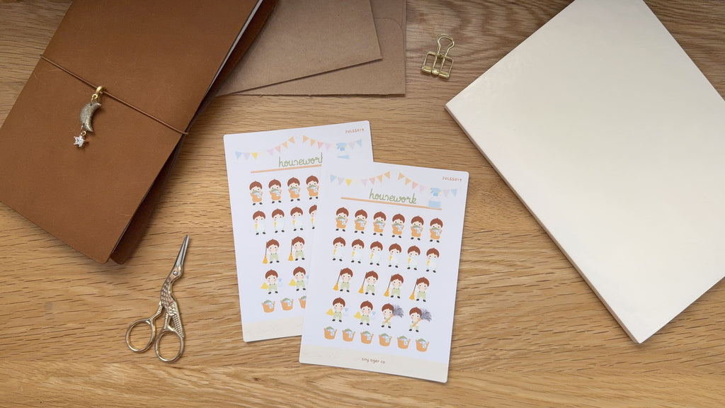 Housework Sticker Sheet SS019