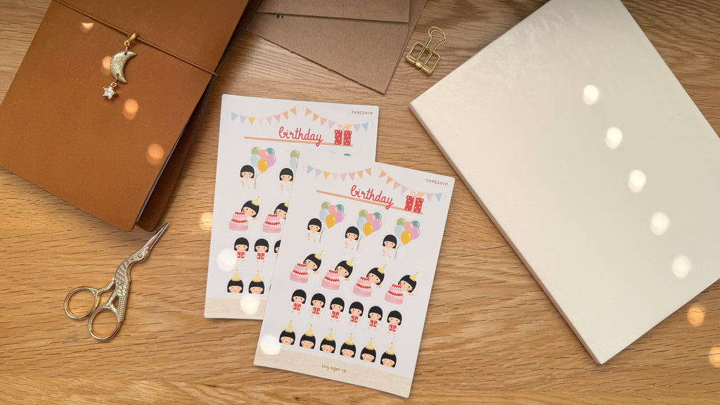 Birthday Sticker Sheet SS010