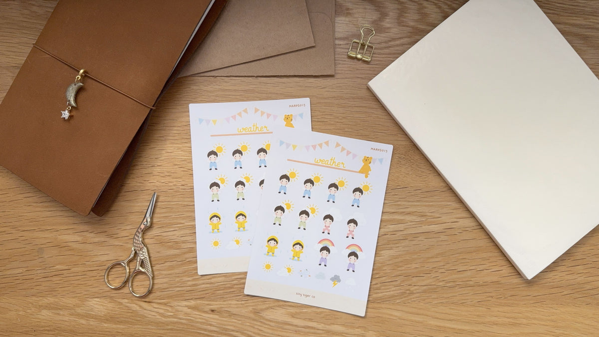 Weather Sticker Sheet PS015