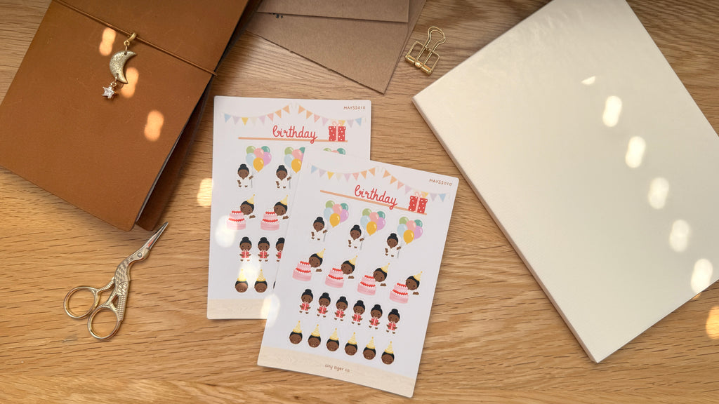Birthday Sticker Sheet SS010