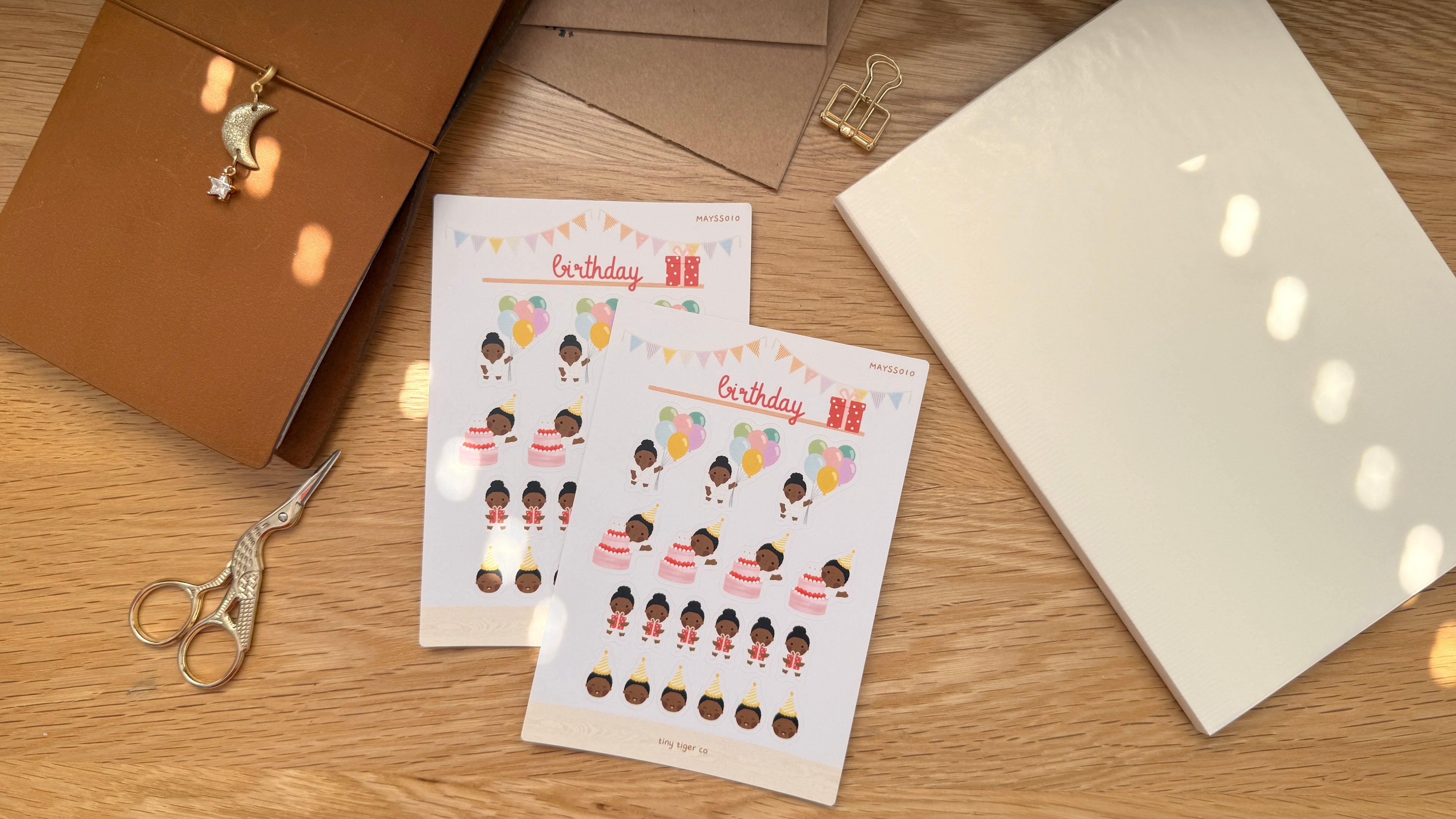Birthday Sticker Sheet SS010