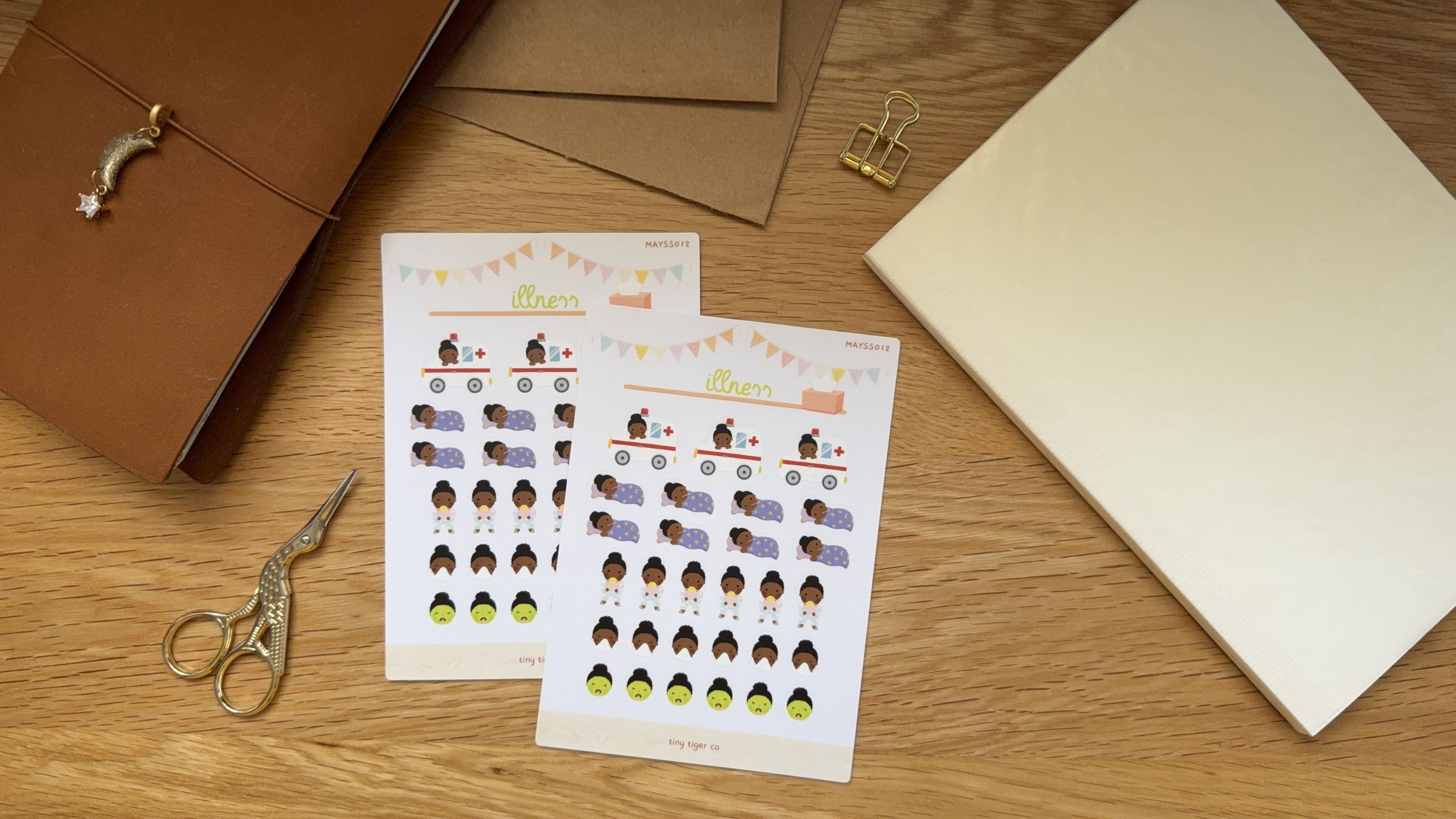 Illness Sticker Sheet SS012