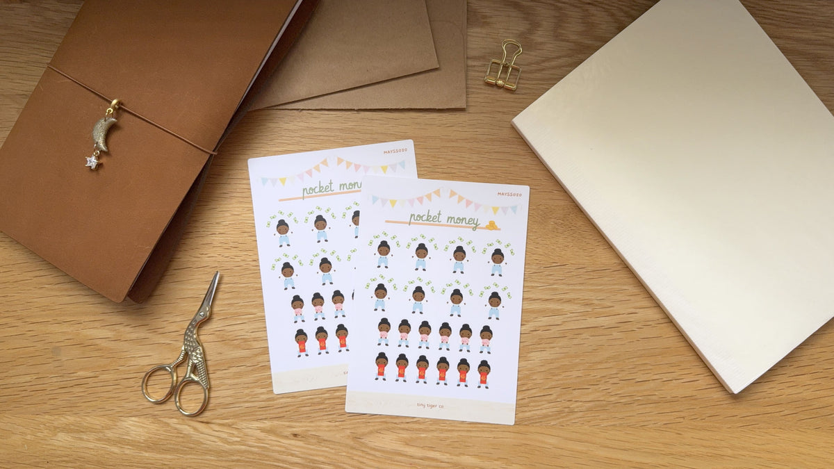 Pocket Money Sticker Sheet SS020