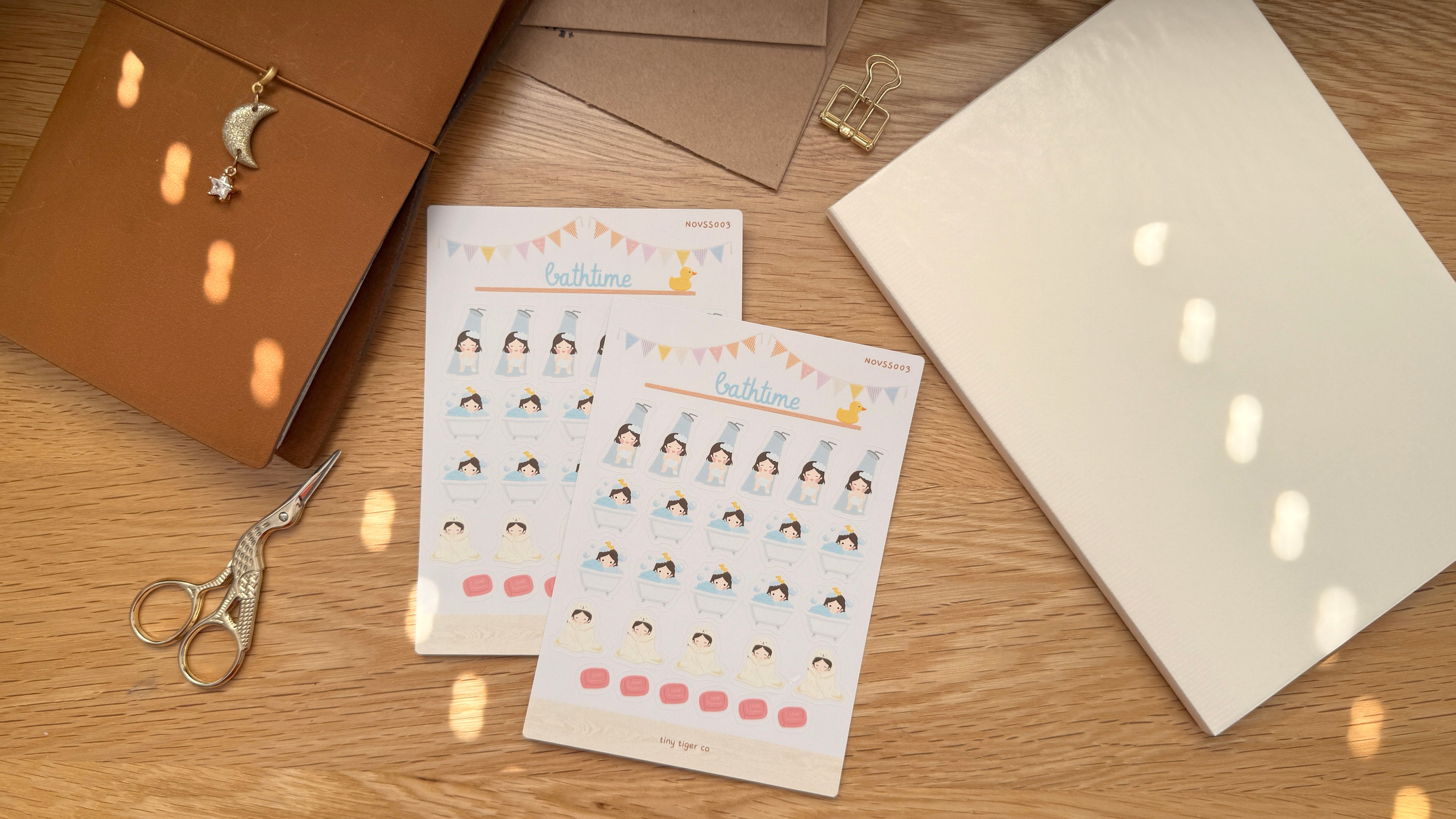 Bathtime Sticker Sheet SS003