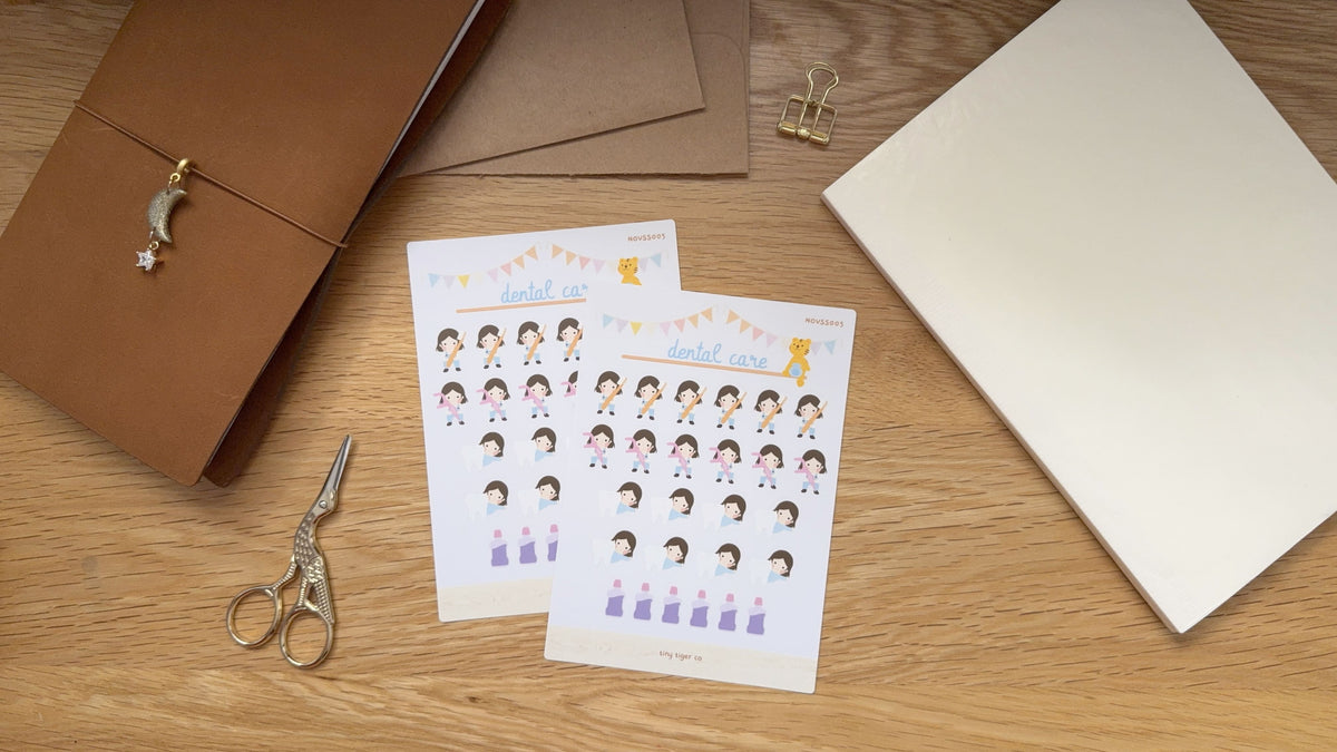 Dental Care Sticker Sheet SS005