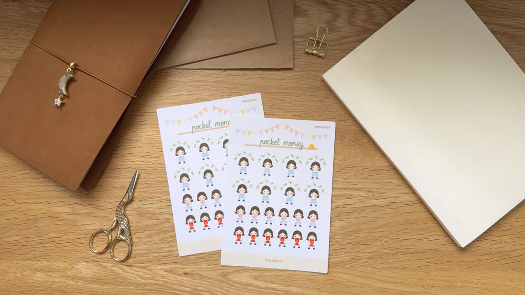 Pocket Money Sticker Sheet SS020