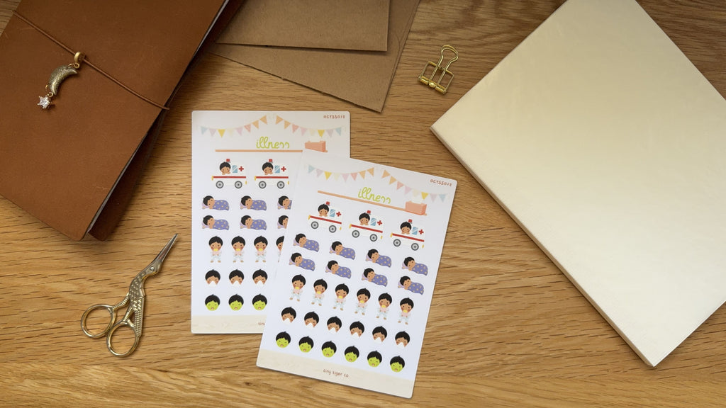 Illness Sticker Sheet SS012