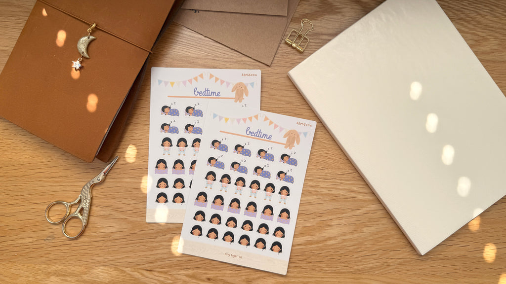 Bedtime Sticker Sheet SS004