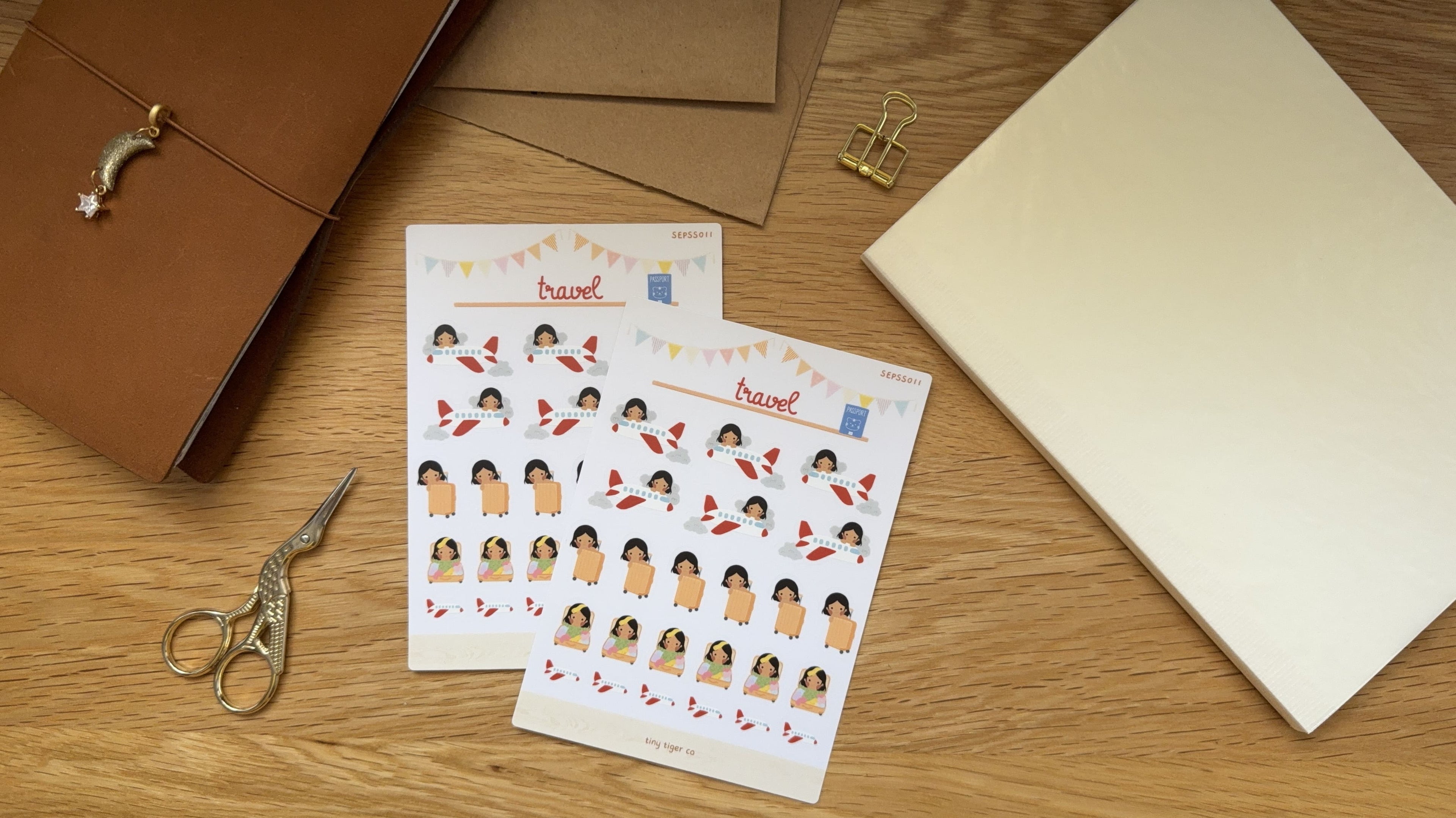Travel Sticker Sheet SS011